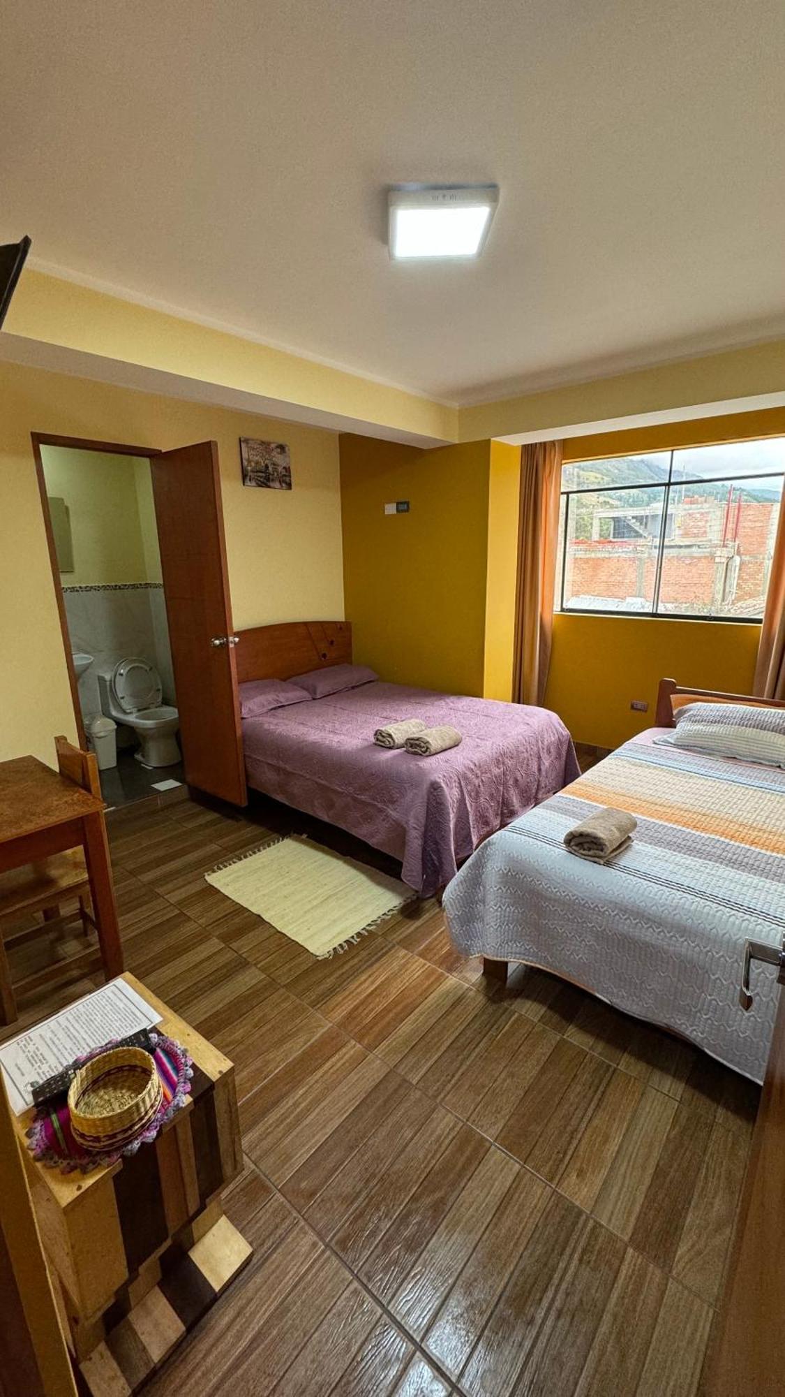 Hostal Tinkoj Chavin de Huantar Bagian luar foto